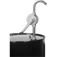 Pompe rotative pour baril, Acier inoxydable, Pour capacit&eacute; 55 gal., 12 oz/course St. Lawrence Industrial & Safety Supply