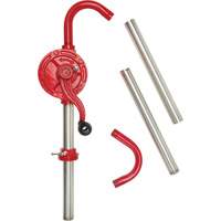 Pompe rotative pour baril, Fonte/Acier, Pour capacit&eacute; 30-55 gal., 8 oz/course St. Lawrence Industrial & Safety Supply