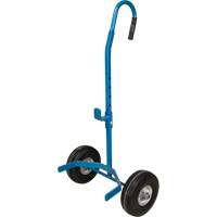 Cylinder Cart, Flat-Free Wheels, 15-1/2" W x 14-1/4" L Base, 600 lbs. St. Lawrence Industrial & Safety Supply