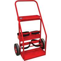 Hot Works Fire Prevention Cart, Semi-Pneumatic Wheels, 17.75" W x 8.9" L Base, 100 lbs. St. Lawrence Industrial & Safety Supply