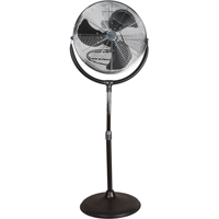 High-Velocity Pedestal Fan, Commercial, 3 Speed, 20" Diameter St. Lawrence Industrial & Safety Supply