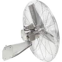 Ventilateurs en acier inoxydable lavables &agrave; grande eau pour service alimentaire, Industriel, 1 vitesses, Diam&egrave;tre de 20" St. Lawrence Industrial & Safety Supply