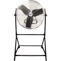 Roll-About Air Fan, Industrial, 3 Speed, 24" Diameter St. Lawrence Industrial & Safety Supply