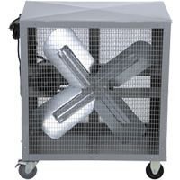 Ventilateur &agrave; filtre mobile et robuste &agrave; entraînement direct, 2 Vitesses St. Lawrence Industrial & Safety Supply