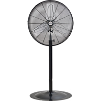 Non-Oscillating Pedestal Fan, Heavy-Duty, 2 Speed, 24" Diameter St. Lawrence Industrial & Safety Supply