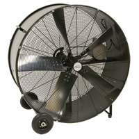 Heavy-Duty Fixed Belt Drive Drum Fan, Industrial, 2 Speed, 42" Diameter St. Lawrence Industrial & Safety Supply