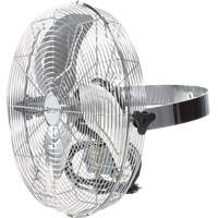 Ventilateur mural, Commercial, 3 vitesses, Diam&egrave;tre de 18" St. Lawrence Industrial & Safety Supply