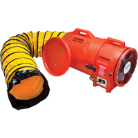 Souffleur avec contenant & conduite ALLEGRO INDUSTRIES, 1 CV, 1842 pi³/min St. Lawrence Industrial & Safety Supply