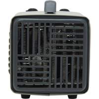 Radiateur portatif m&eacute;tallique datelier avec thermostat, Soufflant, &eacute;lectrique St. Lawrence Industrial & Safety Supply