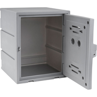 Locker, 15" x 15" x 18", Grey, Assembled St. Lawrence Industrial & Safety Supply