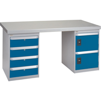 Steel Wood-Filled Workbench Tops St. Lawrence Industrial & Safety Supply
