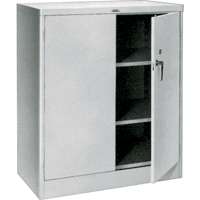 Armoires a/plan de travail, Acier, 2 Tablettes, 42" h x 36" la x 21" P, Gris St. Lawrence Industrial & Safety Supply