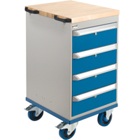Mobile Cabinet Benches- Assembly Kits, Single St. Lawrence Industrial & Safety Supply