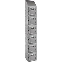 Locker, 12" x 15" x 12", Grey, Assembled St. Lawrence Industrial & Safety Supply