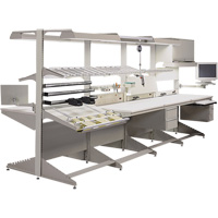 Modular Ergonomic Workstations - Reversible Marker boards/Tack boards St. Lawrence Industrial & Safety Supply