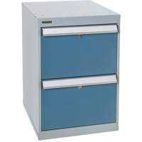 Two-Drawer Pedestal Workbench, 18" W x 21" D x 28" H St. Lawrence Industrial & Safety Supply
