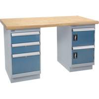 &eacute;tabli, Porte & tiroirs, Cap 2500 lb, 72" la x 36" p, 34" h St. Lawrence Industrial & Safety Supply