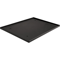 Fond de casier, Convient aux casiers 12" x 18", Noir, Plastique St. Lawrence Industrial & Safety Supply