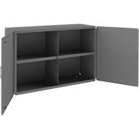 Armoire murale, 24" h x 33-13/16" la x 12-3/8" p, 1 tablettes, Acier, Gris St. Lawrence Industrial & Safety Supply