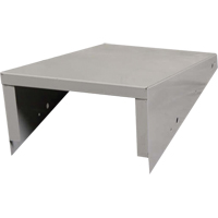 Clean Line Economy Lockers Slope Top, 1 Bank, 18" D x 12" W x 6" H, Grey, Steel St. Lawrence Industrial & Safety Supply