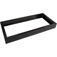 All-Welded Concorde - Heavy-Duty Lockers Recessed Base, 3 Banks, 4" H x 36" W x 17" D, Black, Steel St. Lawrence Industrial & Safety Supply