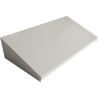 All-Welded Concorde - Heavy-Duty Lockers Sloping Top, 3 Bank, 18" D x 36" W x 6" H, Grey, Steel St. Lawrence Industrial & Safety Supply