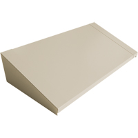 All-Welded Concorde - Heavy-Duty Lockers Sloping Top, 3 Bank, 18" D x 36" W x 6" H, Beige, Steel St. Lawrence Industrial & Safety Supply
