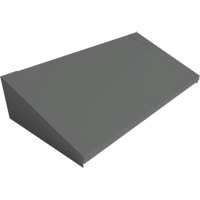 All-Welded Concorde - Heavy-Duty Lockers Sloping Top, 3 Bank, 18" D x 36" W x 6" H, Steel St. Lawrence Industrial & Safety Supply