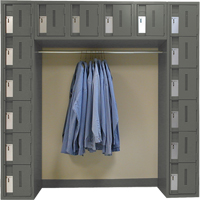 Archettes Concorde Heavy Duty Lockers, 16 -tier, Bank of 3, 18" x 72" x 72", Steel St. Lawrence Industrial & Safety Supply