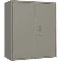 Lo-Boy Storage Cabinet, Steel, 2 Shelves, 40" H x 36" W x 18" D, Grey St. Lawrence Industrial & Safety Supply