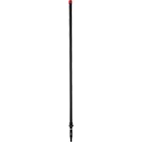 Transport Line Handle, Aluminum/Polypropylene, Telescopic, Euro Threaded Tip, 1-1/4" Diameter, 63" - 109" Length St. Lawrence Industrial & Safety Supply