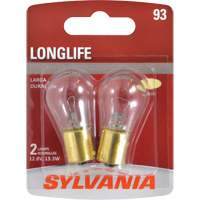 Mini ampoule automobile longue dur&eacute;e mod&egrave;le 93, Incandescente, 13,3 W St. Lawrence Industrial & Safety Supply