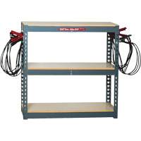 Battery Charging Rack with 10 Clamp Sets St. Lawrence Industrial & Safety Supply