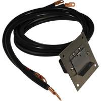 Plug-In Polarized Stainless Steel Socket Panel, 4 AWG, 5' Cable St. Lawrence Industrial & Safety Supply