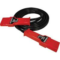 C&acirc;ble robuste &agrave; fiche double, 1 AWG, C&acirc;ble 12' St. Lawrence Industrial & Safety Supply