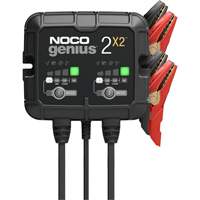 Genius&reg; 2X2 2-Bank, 4-Amp Battery Charger St. Lawrence Industrial & Safety Supply