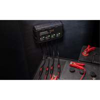 Genius&reg; 2X4 4-Bank, 8-Amp Battery Charger St. Lawrence Industrial & Safety Supply