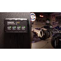 Genius&reg; 2X4 4-Bank, 8-Amp Battery Charger St. Lawrence Industrial & Safety Supply
