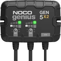 Chargeur de batterie embarqu&eacute; &agrave; 2 sorties de 10 amp&egrave;res Gen5X2 Genius St. Lawrence Industrial & Safety Supply