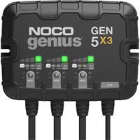 Chargeur de batterie embarqu&eacute; &agrave; 3 sorties de 15 amp&egrave;res Gen5X3 Genius St. Lawrence Industrial & Safety Supply