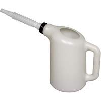 Distributeur dhuile avec bec blanc, Plastique, Capacit&eacute; de 6 pintes St. Lawrence Industrial & Safety Supply
