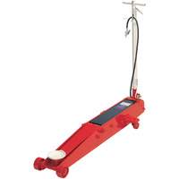 Cric de plancher, 5 tonne(s) Capacit&eacute;, 5-5/8" Abaiss&eacute;e, 27-1/4" &eacute;lev&eacute;e, Air comprim&eacute;/hydraulique St. Lawrence Industrial & Safety Supply