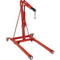 Grue pliante pour moteur, Capacit&eacute; 2500 lb (1,25 tonne) St. Lawrence Industrial & Safety Supply