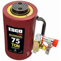 Heavy-Duty Hydraulic Cylinder, 6" Stroke, 75 Ton(s) Capacity, 10000 PSI St. Lawrence Industrial & Safety Supply