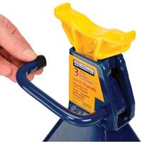 Jack Stand, Locking Handle/Ratchet, 3 tons Capacity, 19" H St. Lawrence Industrial & Safety Supply