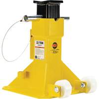 Cric EZ-Wheel, Tige verrouillable, Capacit&eacute; de 22 tonnes, 13-1/2" - 20" h St. Lawrence Industrial & Safety Supply