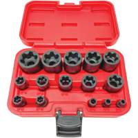 EP "Star" Plus Socket Set, 15 Pieces, 1/4"/3/8"/1/2" Drive Size St. Lawrence Industrial & Safety Supply