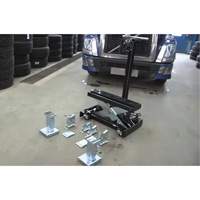 Cric de service de plancher, 14 tonne(s) Capacit&eacute;, 8-1/4" Abaiss&eacute;e, 20" &eacute;lev&eacute;e, Air comprim&eacute;/hydraulique St. Lawrence Industrial & Safety Supply