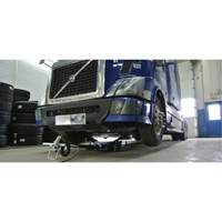 Cric de service de plancher, 14 tonne(s) Capacit&eacute;, 8-1/4" Abaiss&eacute;e, 20" &eacute;lev&eacute;e, Air comprim&eacute;/hydraulique St. Lawrence Industrial & Safety Supply