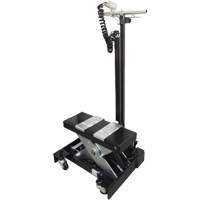 Cric de service de plancher &agrave; profil bas, 12 tonne(s) Capacit&eacute;, 7-1/2" Abaiss&eacute;e, 15" &eacute;lev&eacute;e, Air comprim&eacute;/hydraulique St. Lawrence Industrial & Safety Supply